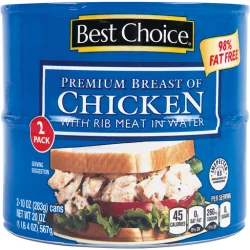 Best Choice Premium Breast Of Chicken In Water