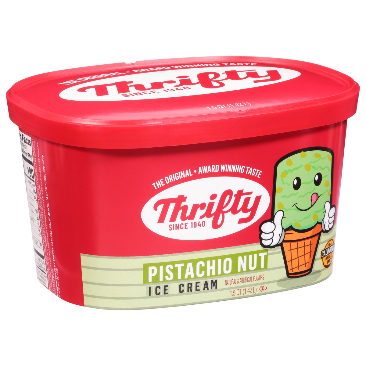 slide 6 of 13, Thrifty Pistachio Nut Ice Cream 1.5 qt, 1.5 qt
