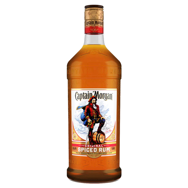 slide 1 of 1, Captain Morgan Spiced Barrel Rum , 1.75 liter