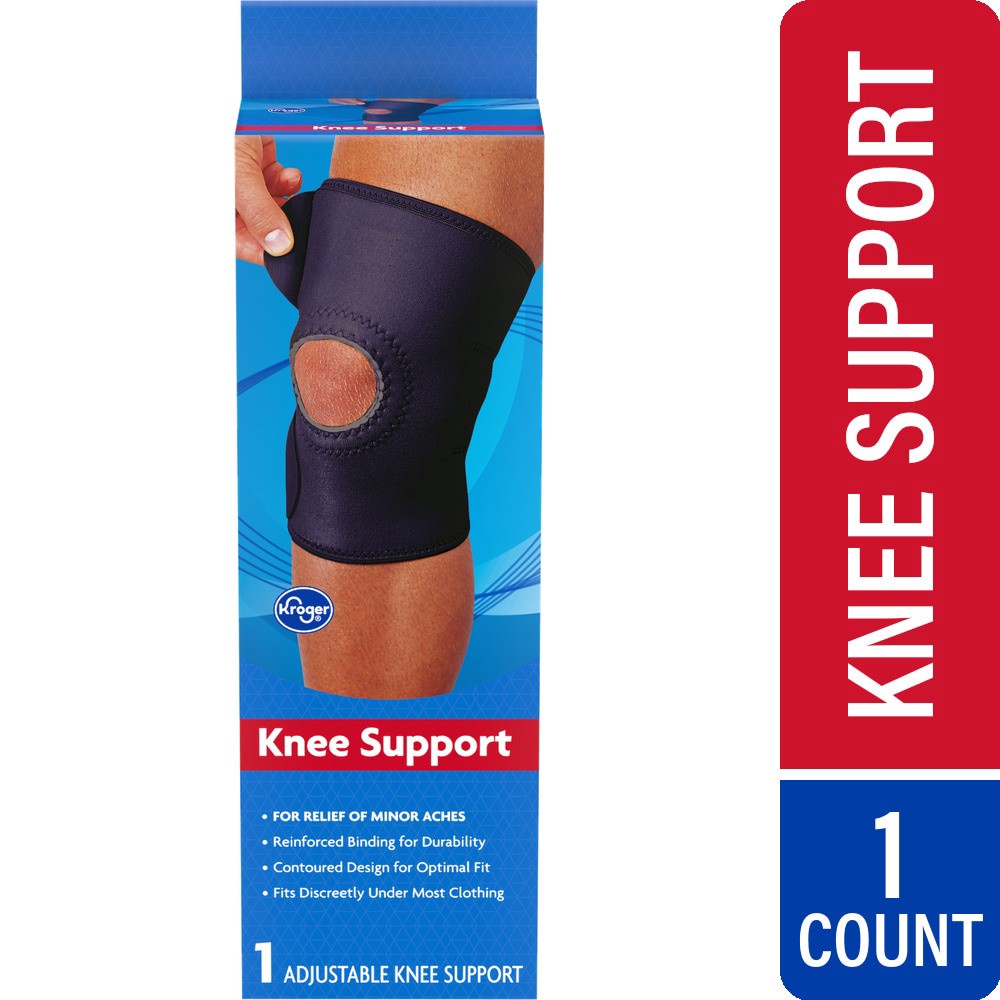 slide 1 of 2, Kroger Adjustable Knee Brace, 1 ct