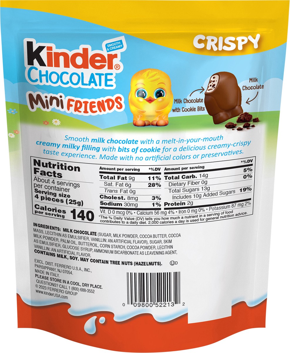 slide 10 of 12, Kinder Mini Friends Crispy Chocolate 4.3 oz, 4.3 oz