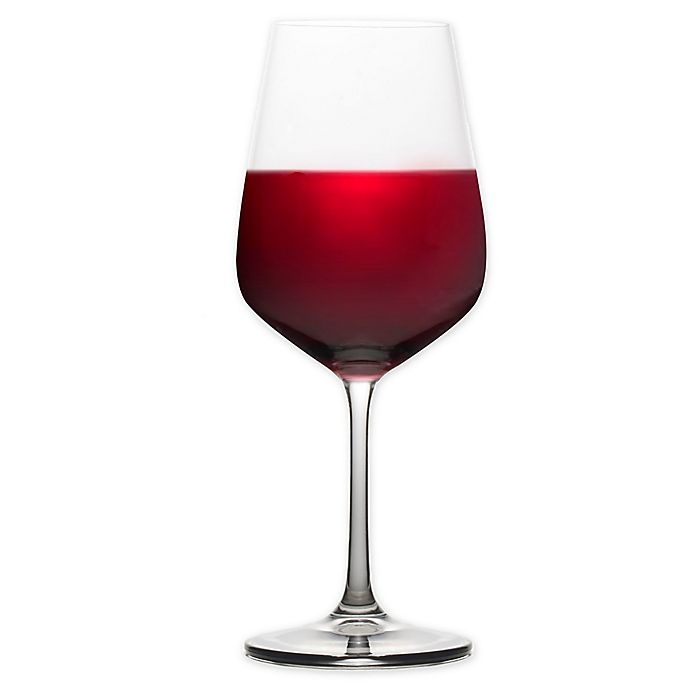 slide 1 of 2, Mikasa Gianna Ombre Smoke Red Wine Glasses, 4 ct