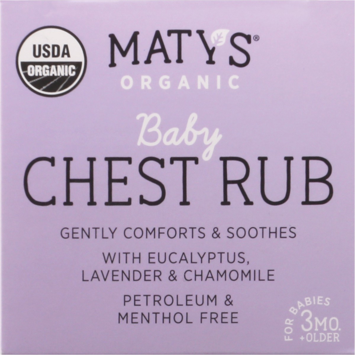 slide 5 of 13, Maty's Organic Baby Chest Rub 1.5 oz, 1.5 oz