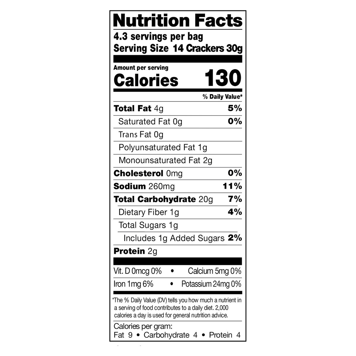 slide 8 of 9, Miltons Crackers Gf Salt Vinegar, 4.5 oz