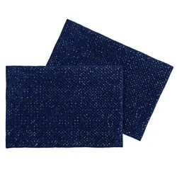 Everyday Living Polyester Noodle Bathmats - Estate Blue