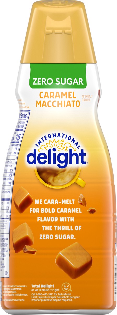 slide 12 of 12, International Delight Sugar-Free Caramel Macchiato Gourmet Coffee Creamer, 32 fl oz