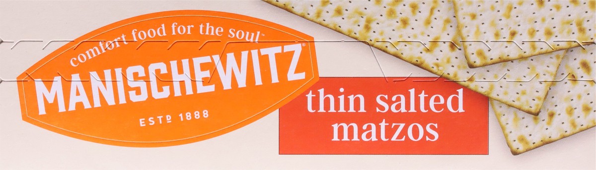 slide 6 of 9, Manischewitz Thin Salted Matzos, 10 oz