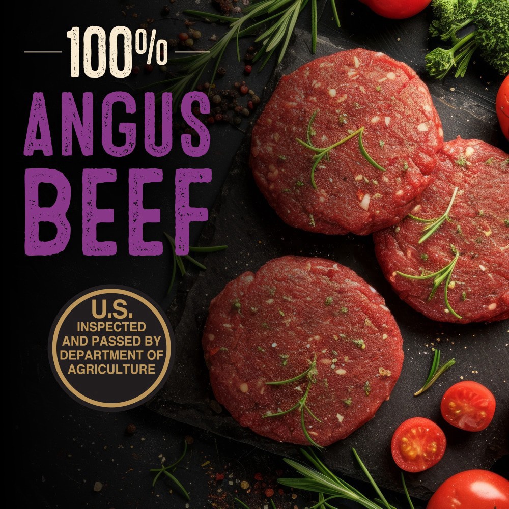 slide 3 of 4, Private Selection Angus Ground Beef Round 85% Lean 15 % Fat, per lb