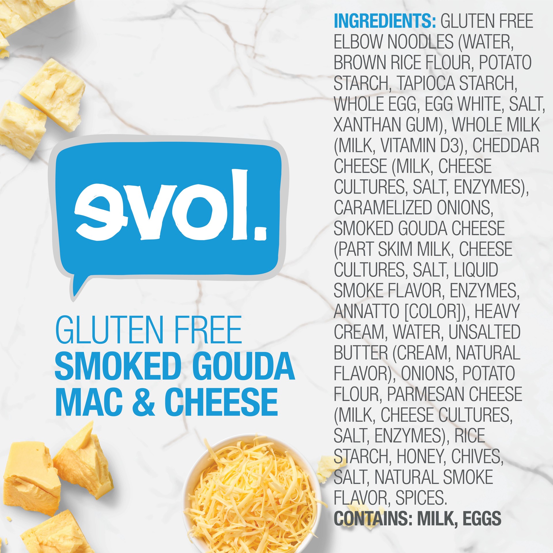 slide 5 of 5, EVOL Smoked Gouda Mac & Cheese 8 oz, 8 oz
