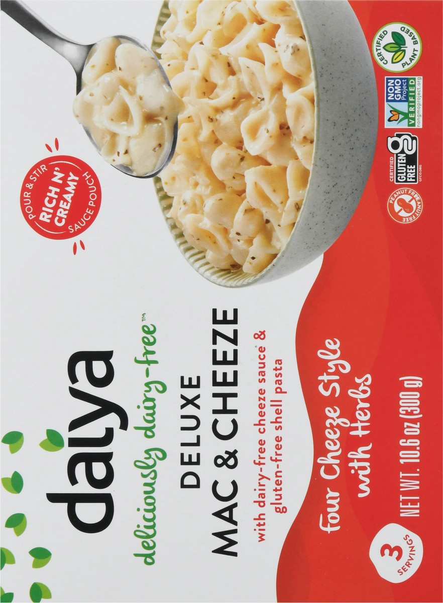 slide 6 of 9, Daiya Deluxe Four Cheeze Style with Herbs Mac & Cheeze 10.6 oz, 10.6 oz