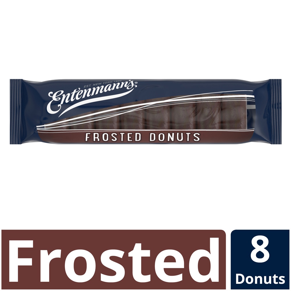 slide 2 of 9, Entenmann's Mini Frosted Donuts, 4.3 oz