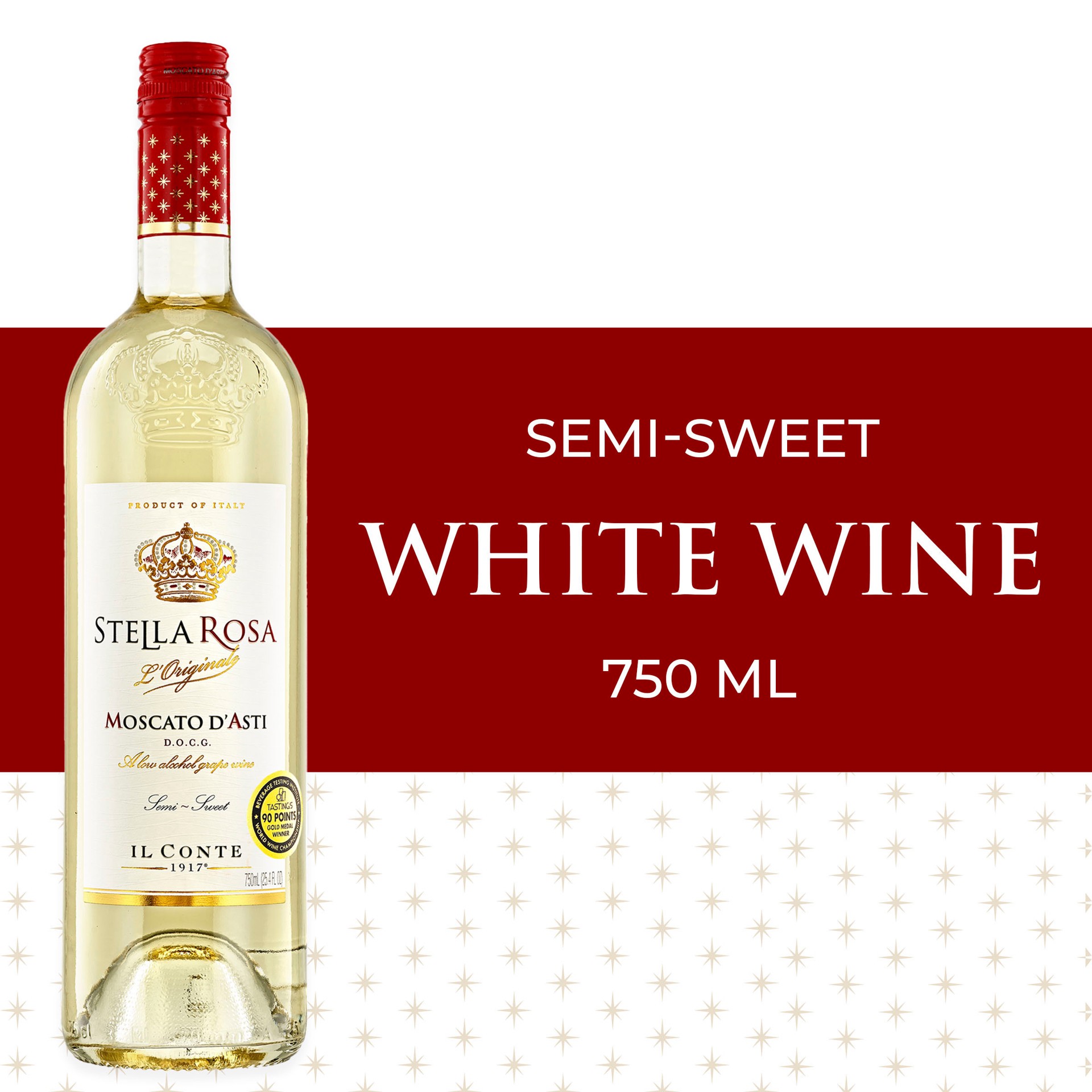 slide 1 of 9, Stella Rosa Moscato Wine, 750 ml