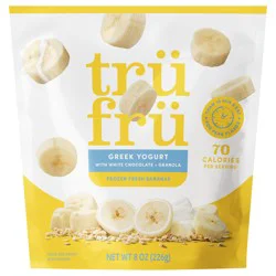 Tru Fru Frozen Bananas - Greek Yogurt, White Chocolate & Granola