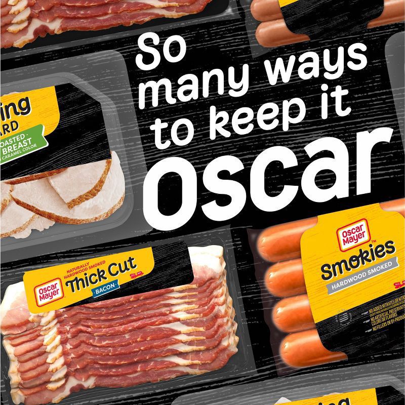 slide 2 of 9, Oscar Mayer Thick Cut Bacon - 12oz, 12 oz