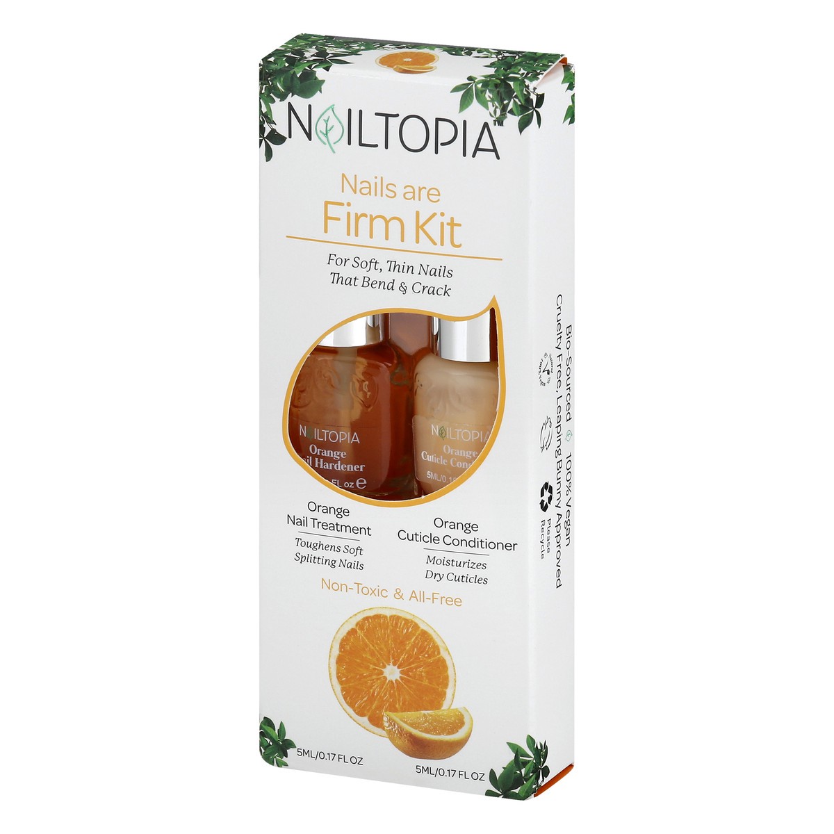 slide 7 of 12, Nailtopia Orange Firm Kit 1 ea, 1 ct