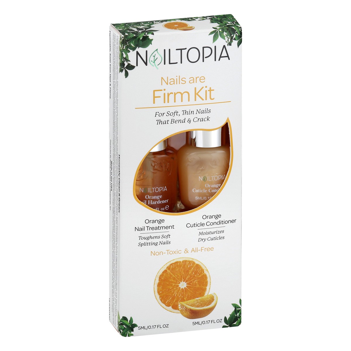 slide 10 of 12, Nailtopia Orange Firm Kit 1 ea, 1 ct