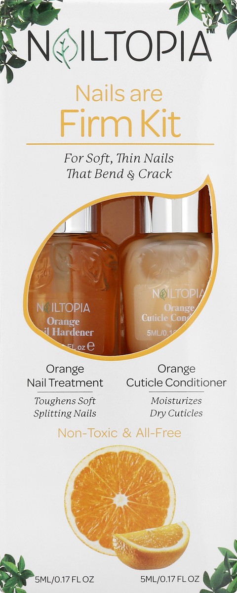 slide 6 of 12, Nailtopia Orange Firm Kit 1 ea, 1 ct