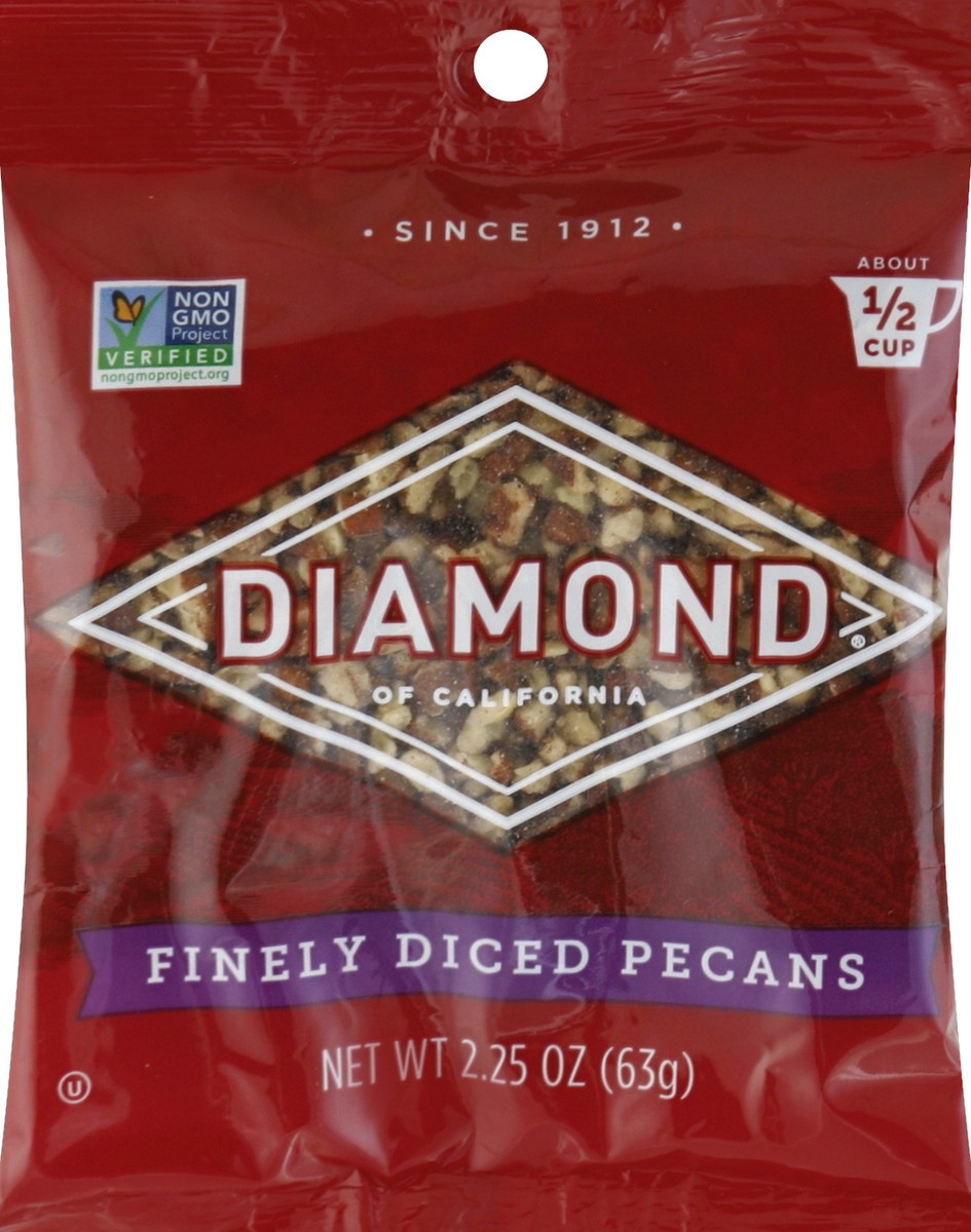 slide 6 of 9, Diamond Finely Diced Pecans 2.25 oz, 2.25 oz