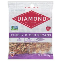 Diamond Finely Diced Pecans 2.25 oz