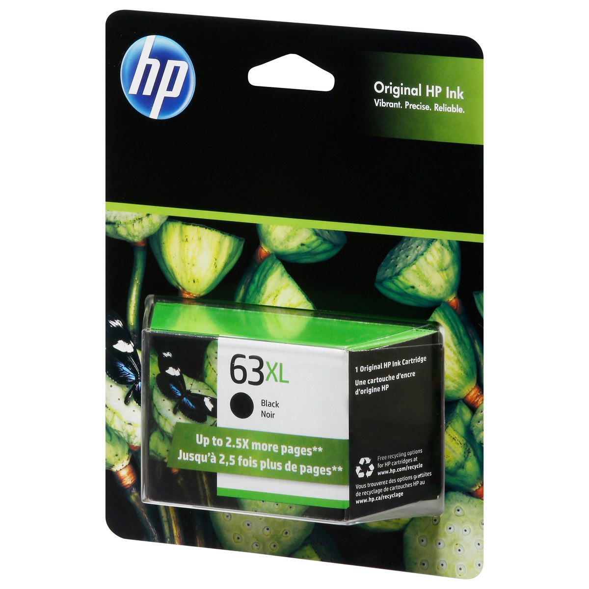 slide 6 of 12, HP 63 XL Black Original Ink Cartridge 1 ea, 1 ea