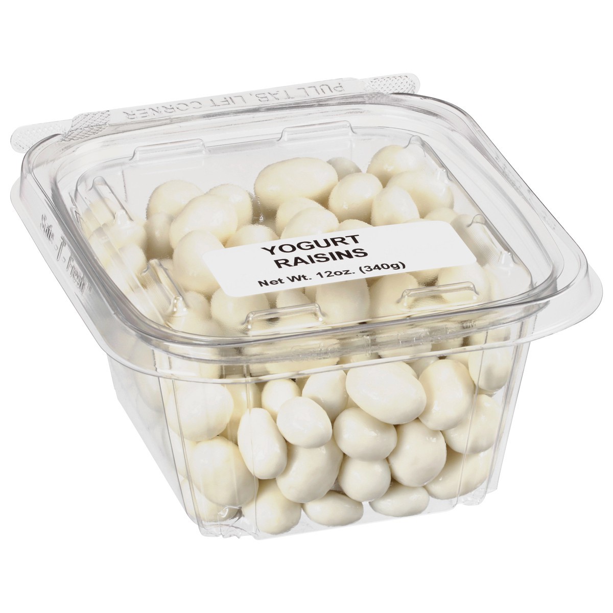 slide 12 of 13, JLM Manufacturing Yogurt Raisins 12 oz, 12 oz