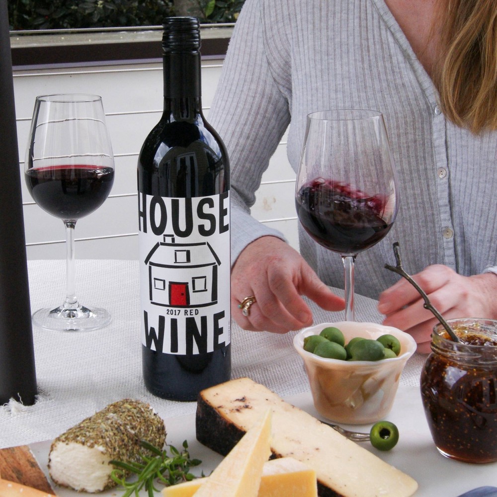 slide 6 of 7, House Wine Red, 750 ml