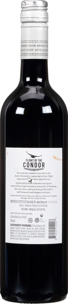 slide 5 of 11, Flight of the Condor Medoza Argentina Cabernet Sauvignon 750 ml, 750 ml