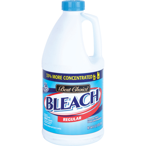 slide 1 of 1, Best Choice Concentrated Regular Bleach, 64 oz