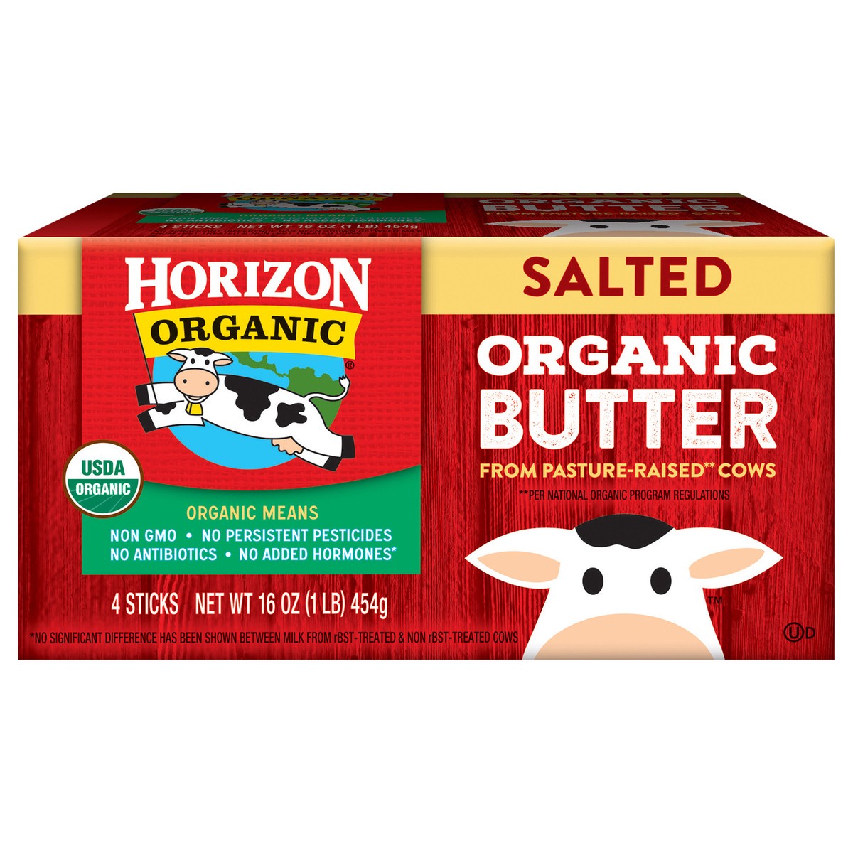 slide 1 of 5, Horizon Organic Salted Butter, 16 oz., 4 Sticks, 16 oz