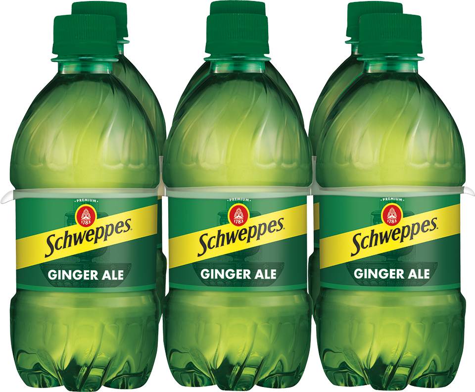 slide 3 of 3, Schweppes Ginger Ale Soda, 16 fl oz bottles, 6 pack, 6 ct; 16 fl oz