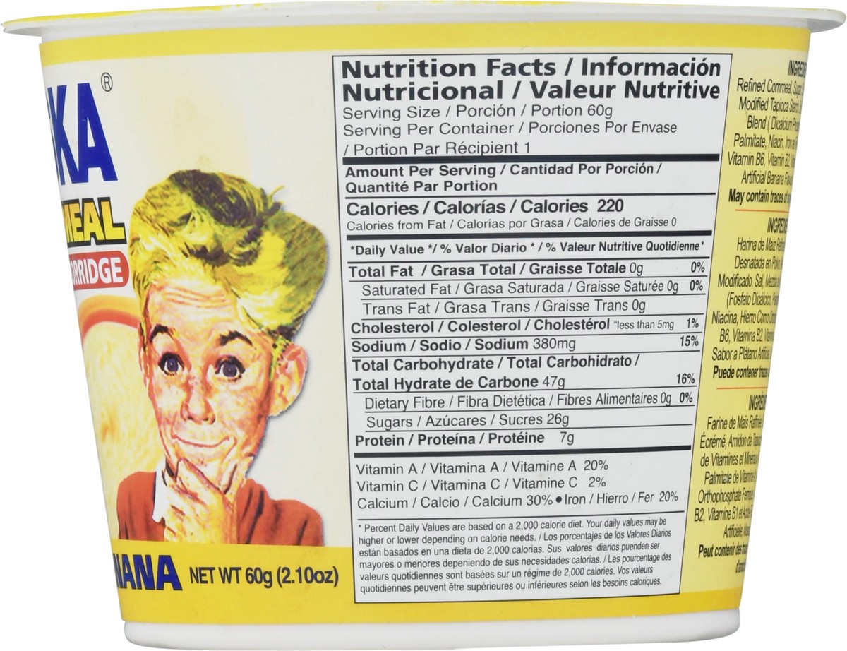 slide 10 of 14, Foska Cornmeal Instant Banana Instant Porridge 2.10 oz, 2.1 oz