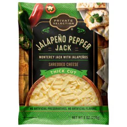Private Selection Jalapeno Pepper Jack Shredded Cheese