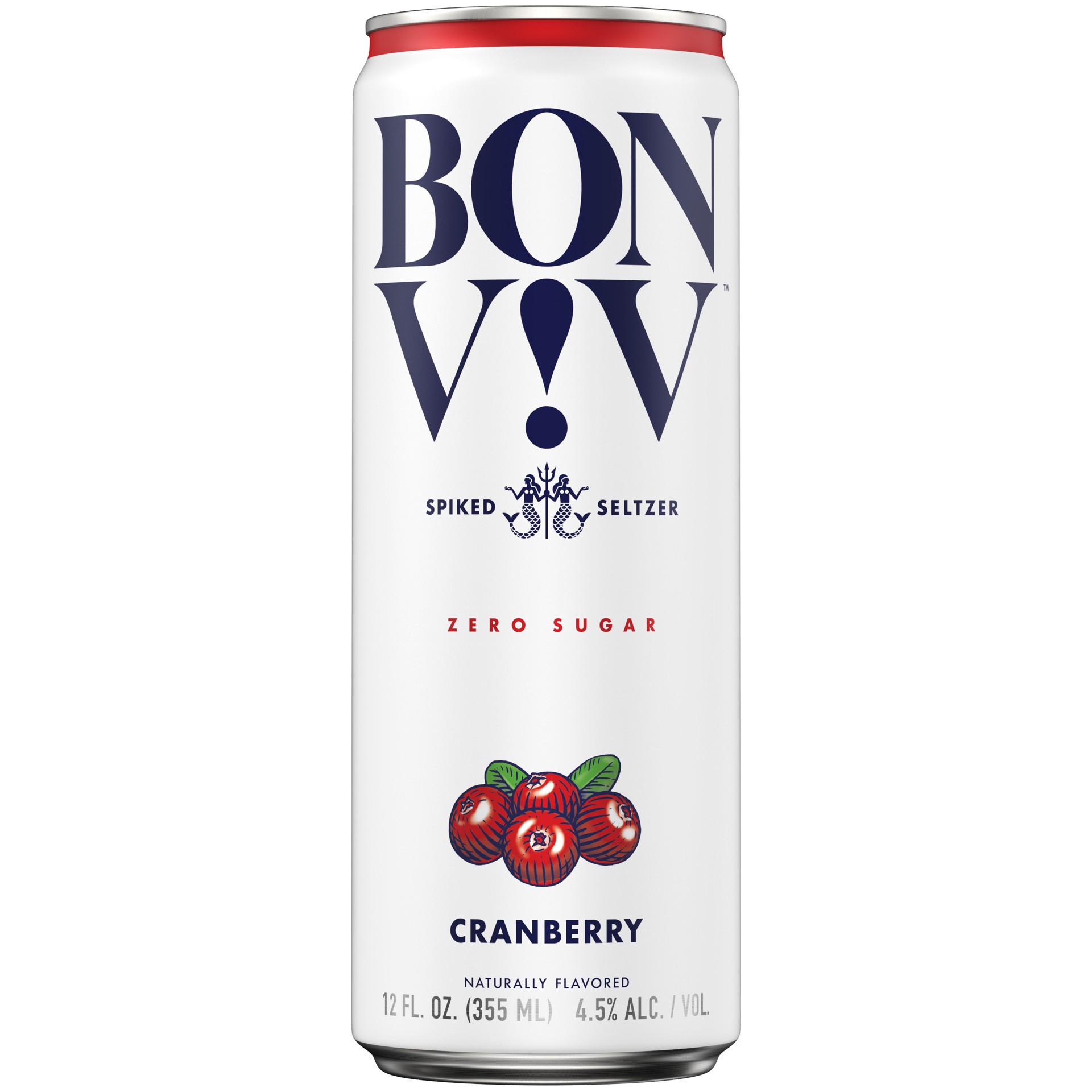 slide 2 of 2, Bon Viv Bon V!V™ Spiked Seltzer Cranberry, 12 fl. oz. Can, 12 fl oz