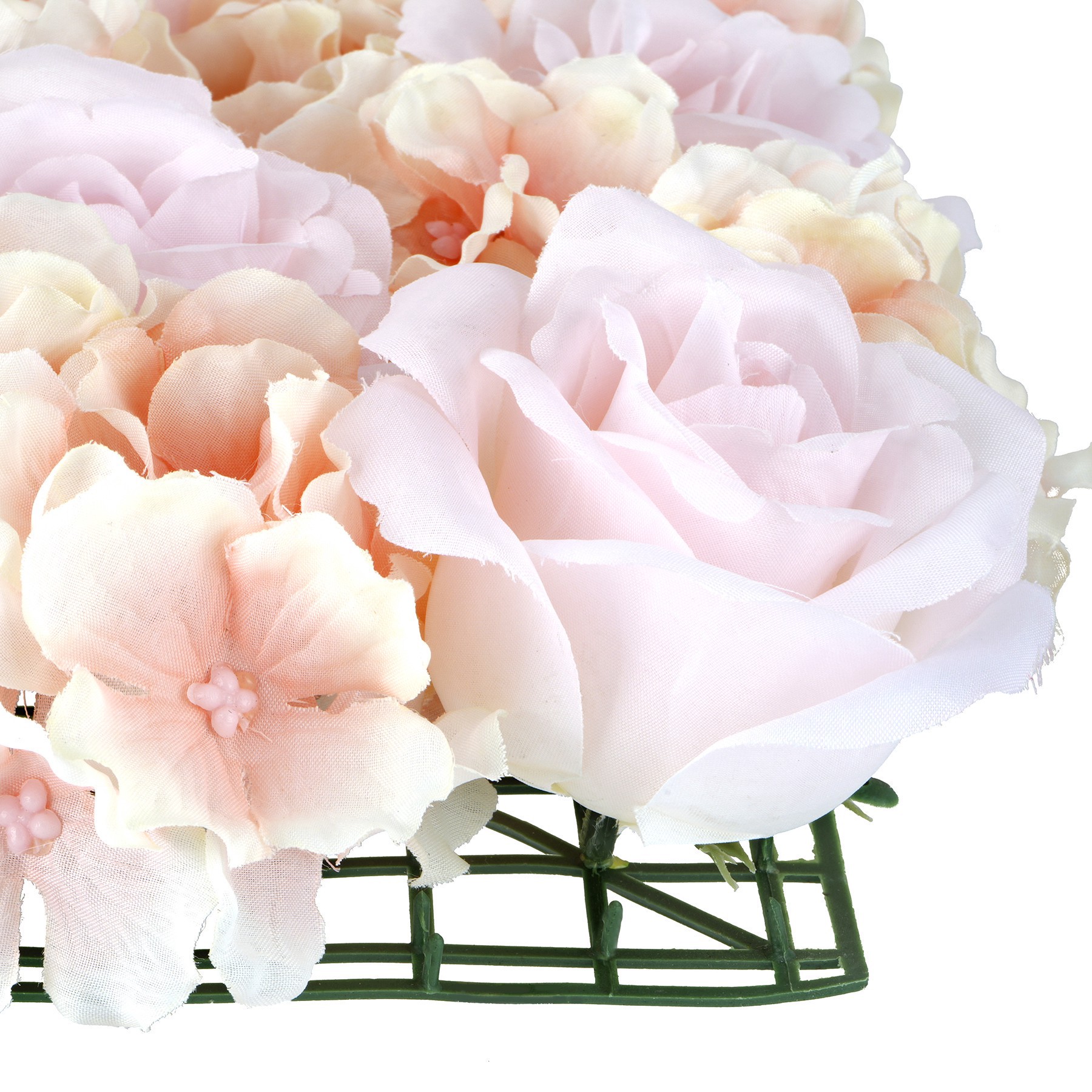 slide 2 of 2, 12" X 12" Blush Rose & Hydrangea Mat By Ashland, 12 in x 12 in