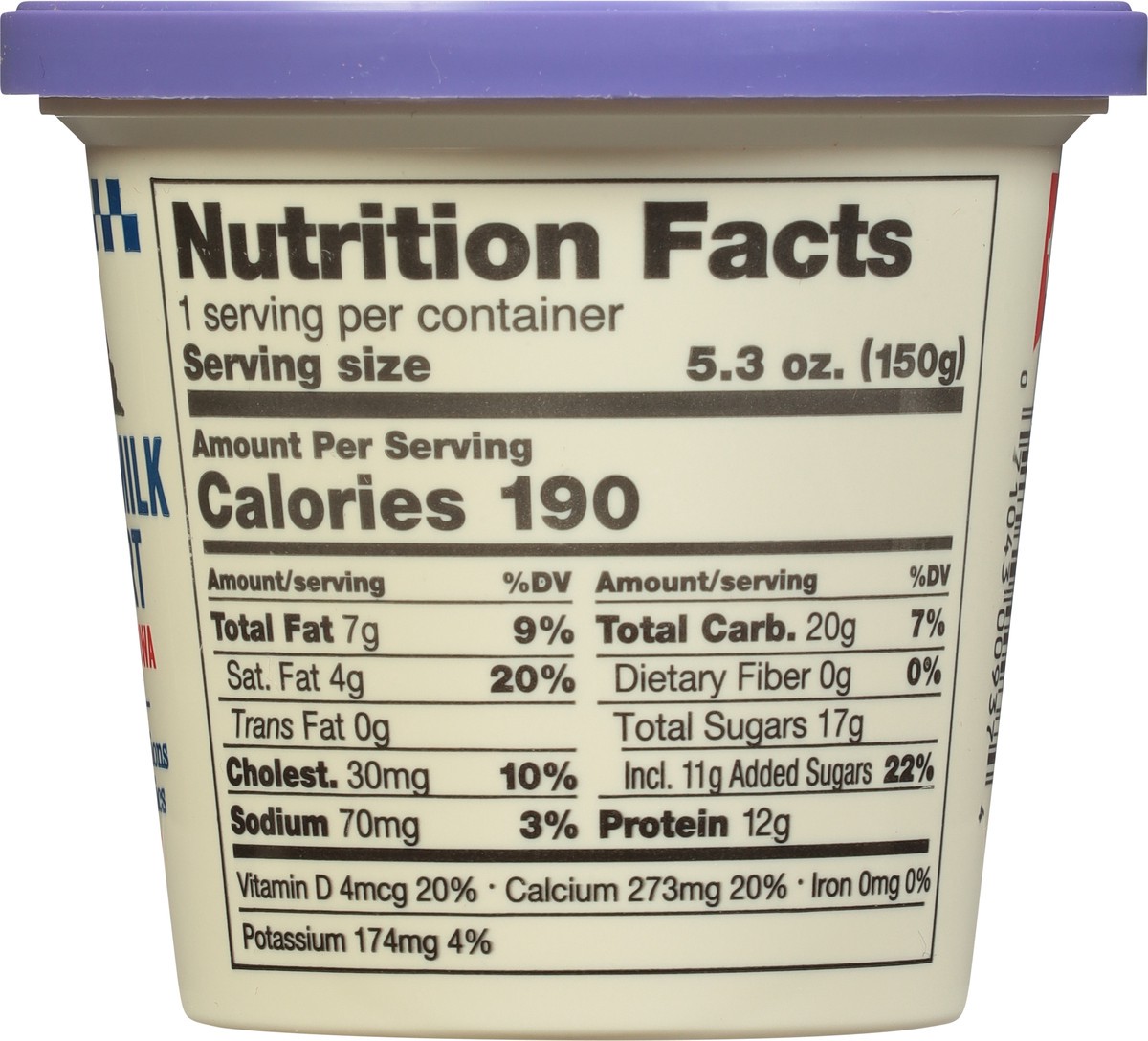 slide 5 of 9, AE Dairy Whole Milk Boysenberry Yogurt 5.3 oz, 5.3 oz