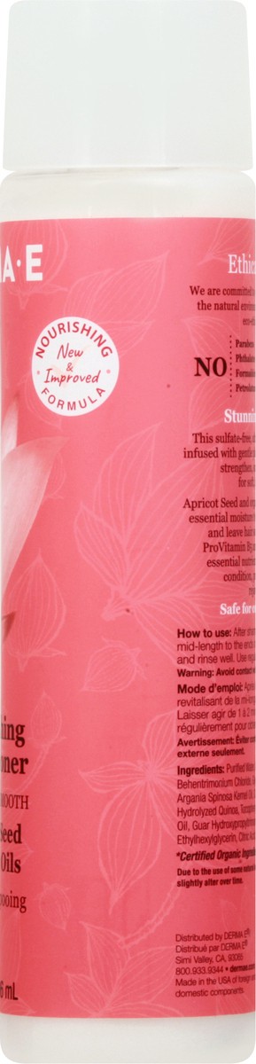 slide 8 of 9, Derma E Smooth & Hydrating Conditioner, 10 oz