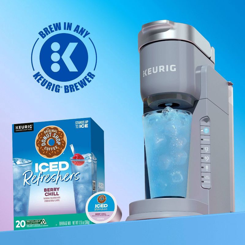 slide 9 of 17, The Original Donut Shop Iced Refreshers Berry Chill Keurig K-Cup Pods - 20ct, 10 ct