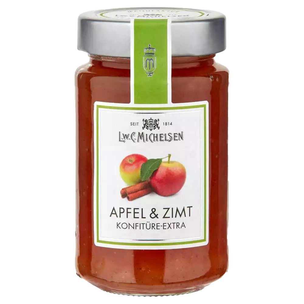 slide 1 of 1, L.W.C. Michelsen Apple Preserve With Cinnamon, 9.17 oz