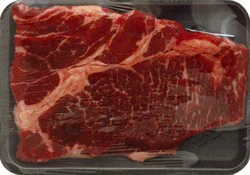 USDA Choice Beef Chuck Tender Steak - Per Package (Avg. 1 lb)