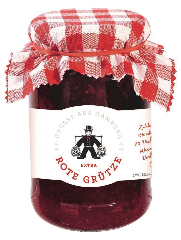 slide 1 of 1, L.W.C. Michelsen Red Fruit Jelly, 12.35 oz