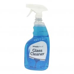 slide 1 of 1, Simply Value Glass Cleaner Ready To Use, 32 oz