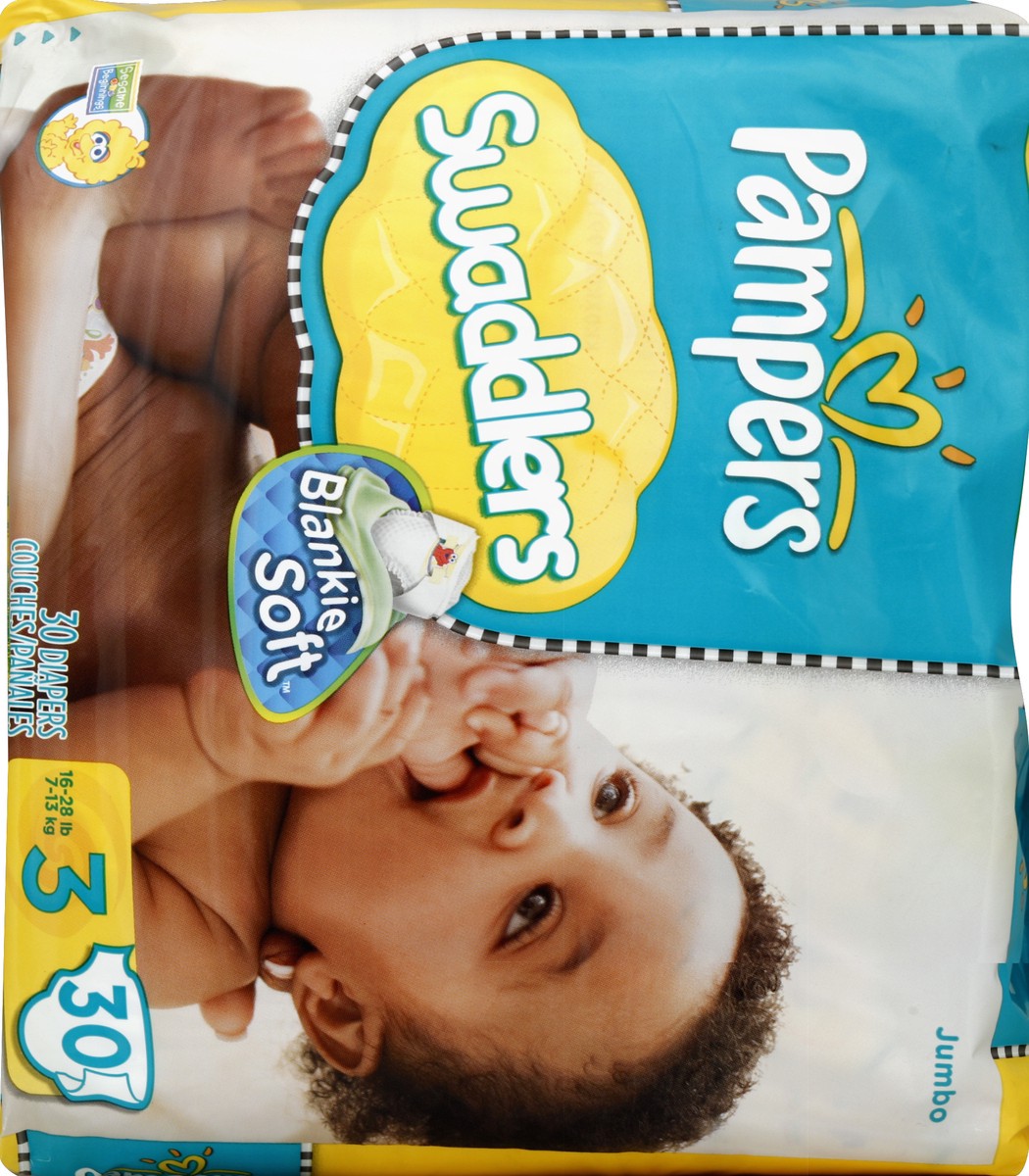 slide 2 of 7, Pampers Diapers 30 ea, 30 ct