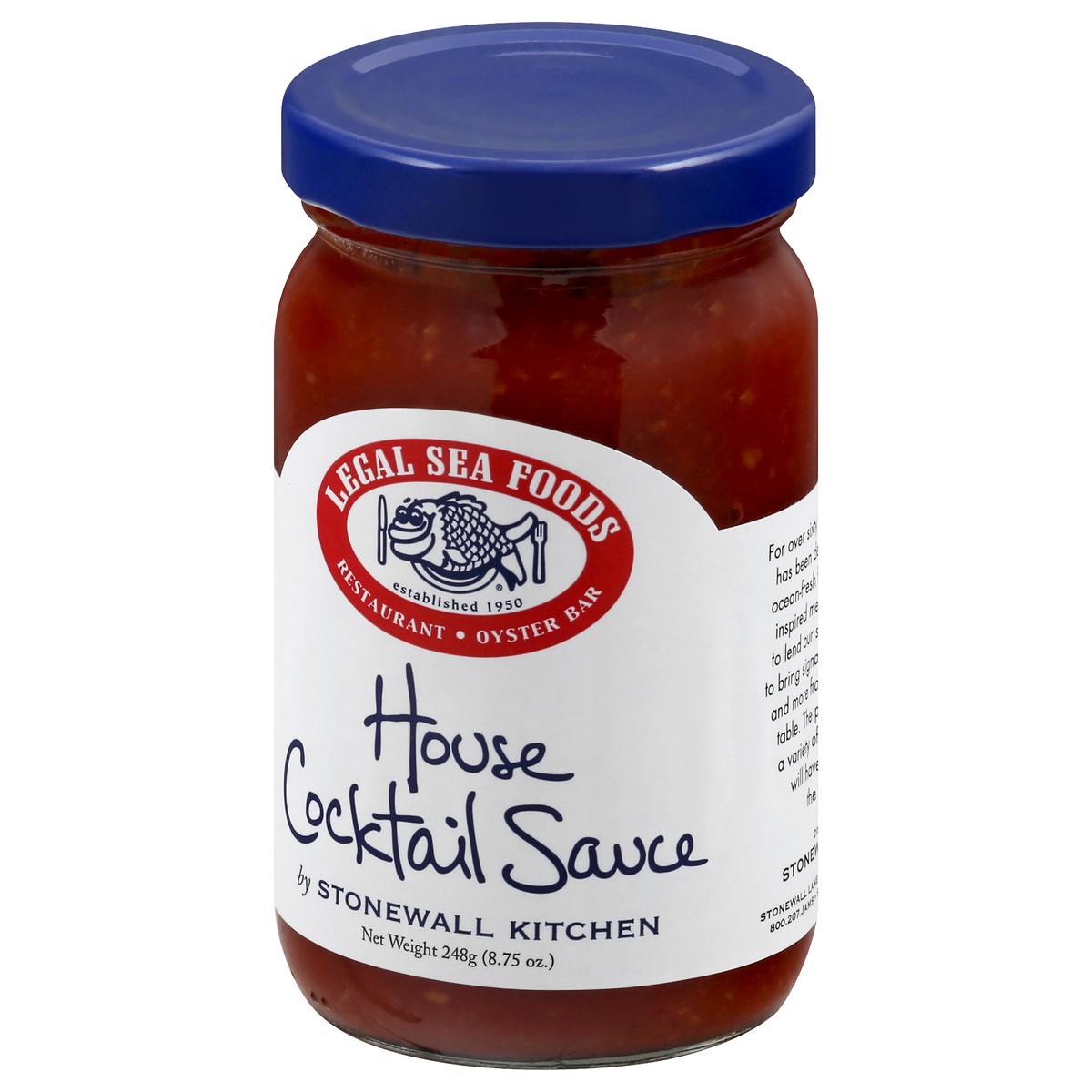 slide 2 of 9, Legal Sea Foods House Cocktail Sauce 248 g, 248 gram