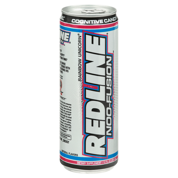 slide 1 of 1, Redline Energy Drink, Rainbow Unicorn, 12 fl oz