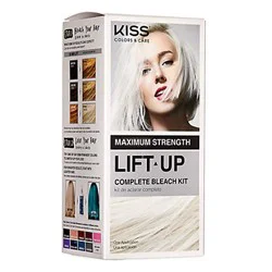 Kiss Colors & Care Lift-Up Maximum Strength Complete Bleach Kit