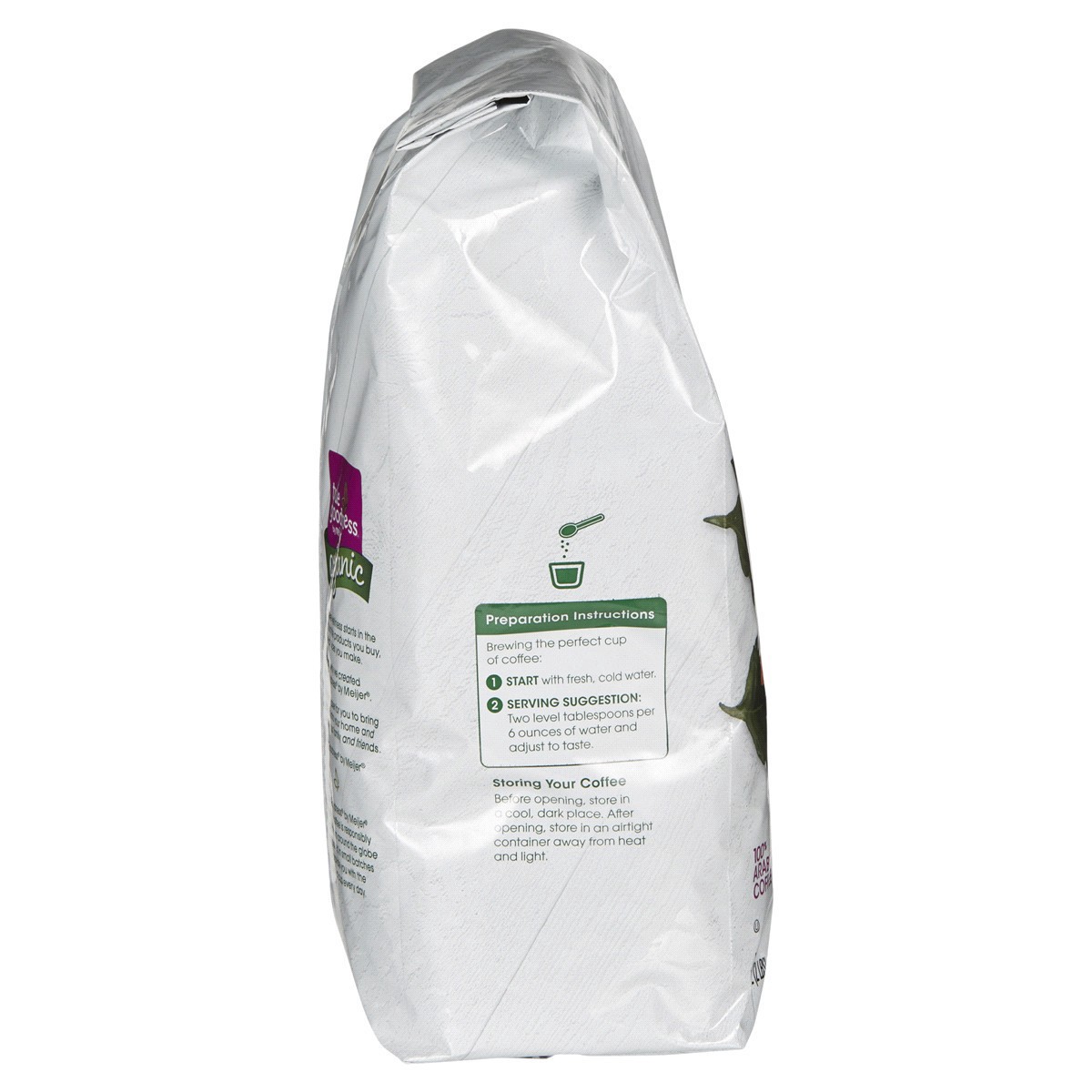 slide 3 of 29, Meijer True Goodness Organic Breakfast Blend Whole Bean Coffee - 32 oz, 32 oz