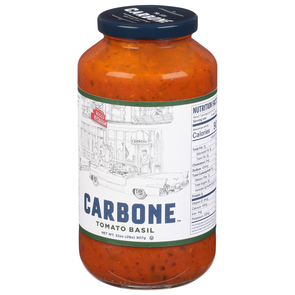 slide 3 of 9, Carbone Tomato Basil Sauce 32 oz, 32 oz