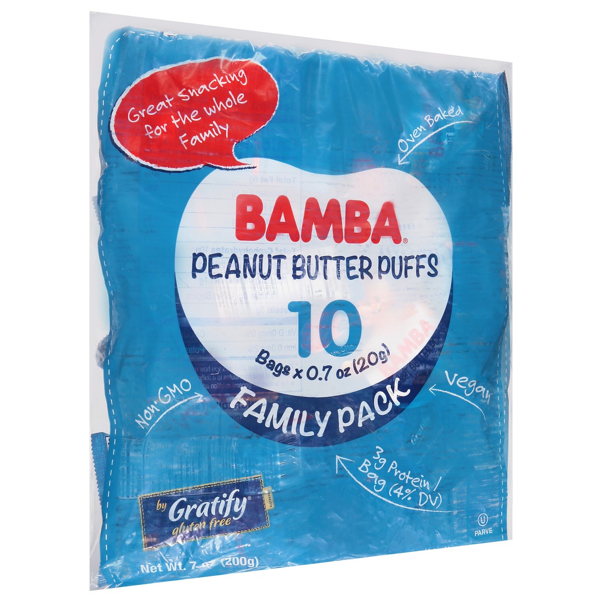 slide 2 of 9, Osem Bamba Peanut Butter Baby Puffs Family Pack - 7oz/10ct, 10 ct; 7 oz