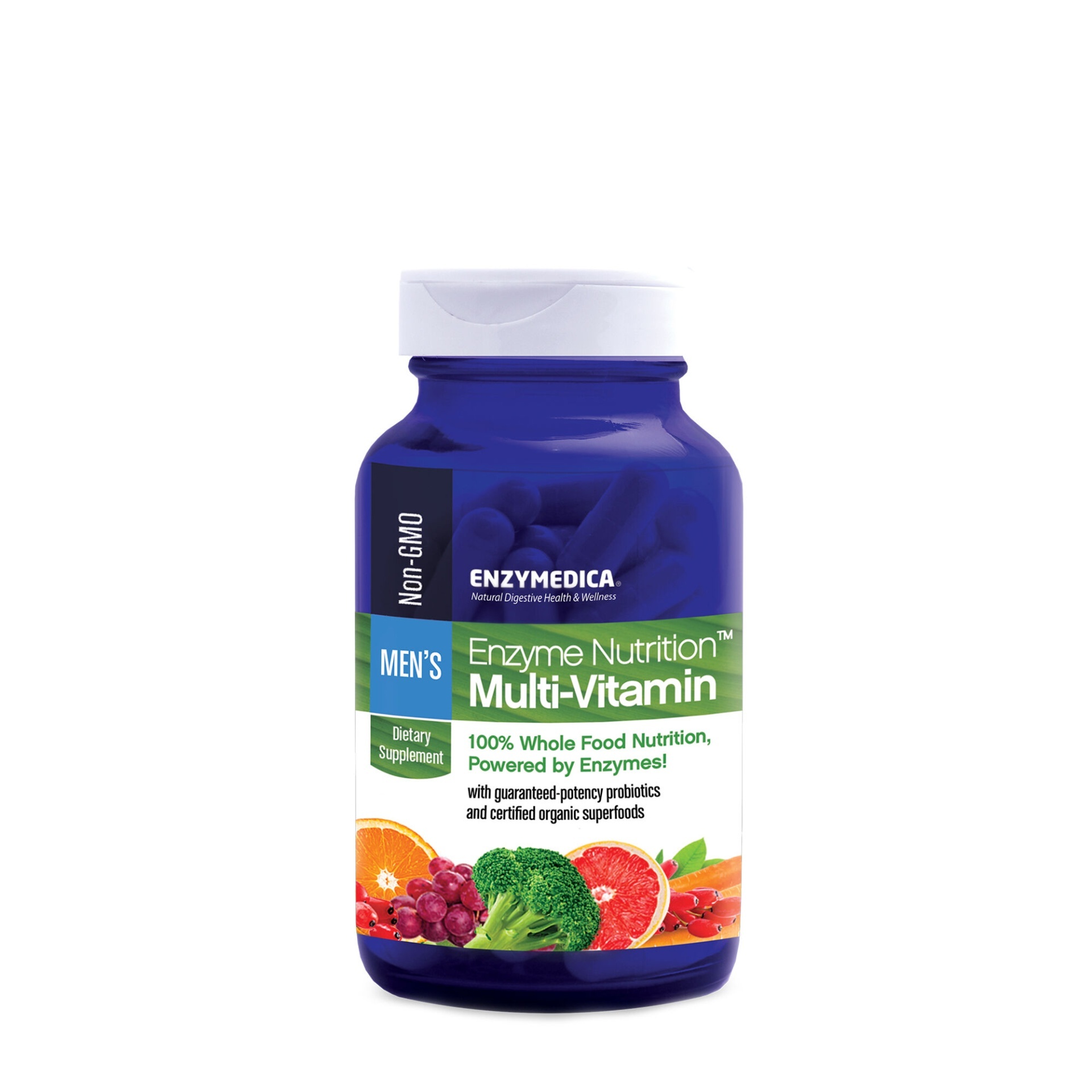 slide 1 of 1, Enzymedica Enzyme Nutrition Men's Multivitamin, 60 ct