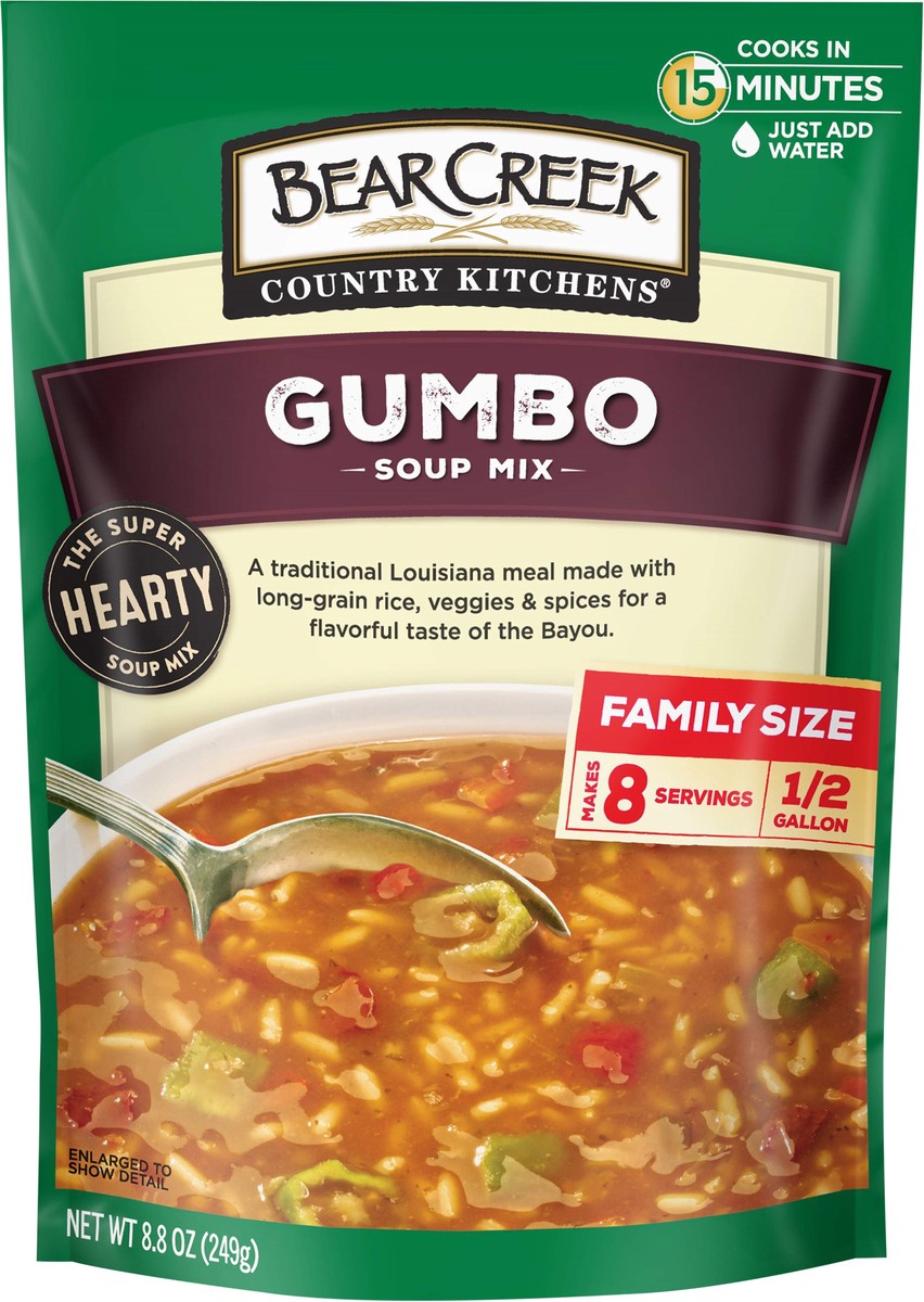 slide 9 of 11, Bear Creek Family Size Gumbo Soup Mix 8.8 oz, 8.8 oz